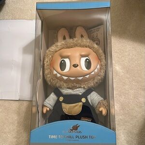 Labubu The Monsters Time to Chill- Vinyl Plush Toy 400%~ Large- NIB Never Opened